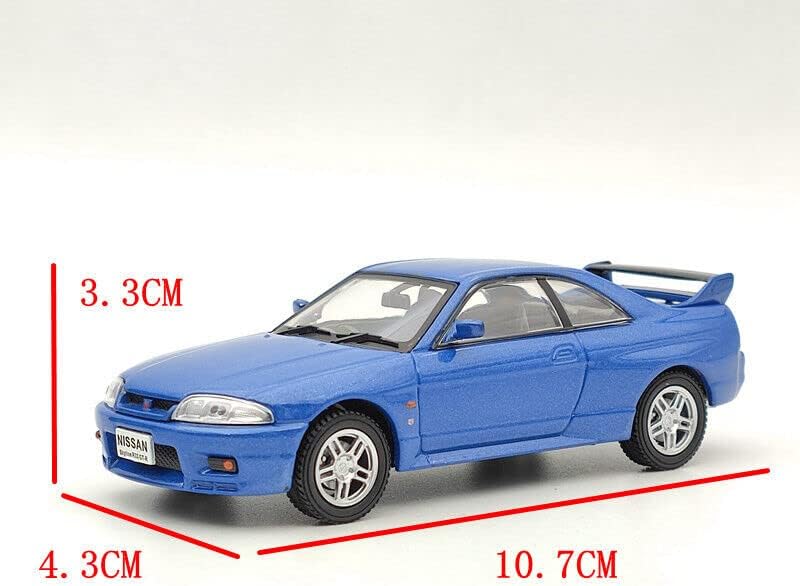 Норев 1/43 1995 Skyline R33 GT-R Blue Diecast Model Toys Car Limited Collection Auto подарок
