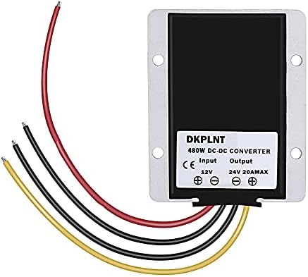 DKPLNT 20A 480W 12V до 24V конвертор засигнете го регулаторот на напон за зајакнување на модулот за напојување на автомобили