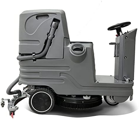 Emotor Commercial Riding Clobber Machine, автоматска опрема за чистење на подови за возење на батерии, 21 „четка со 21 галон резервоар со висока