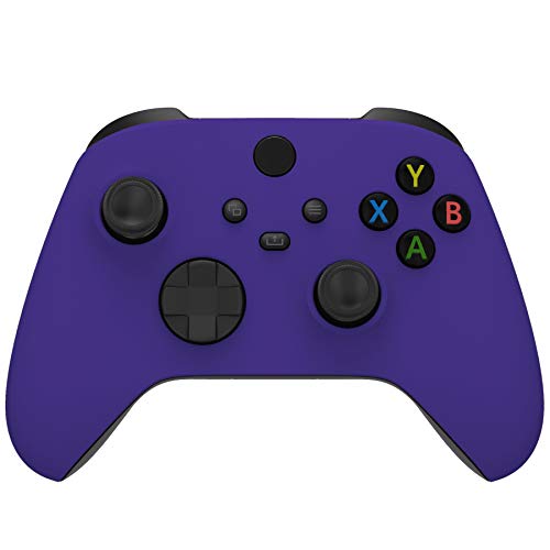 екстремни Виолетови Странични Шини За Замена + Задна Обвивка + Предна Плоча За Xbox Серија X/S Контролер