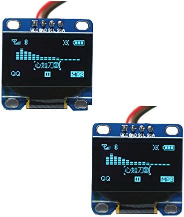 Diymall 0,96 инчен сина OLED модул I2C IIC Serial 128X64 LCD LED дисплеј за Arduino Micro: BIT 51 MSP420 STIM32 SCR