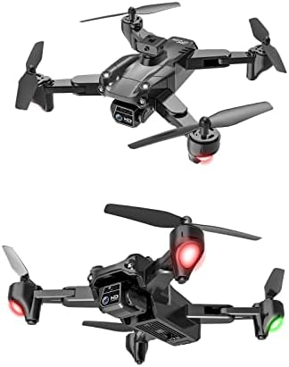 Мини дрон со камера, двојна камера преклопување GPS UAV 4K HD воздушна фотографија Дрон, 5G WiFi менувач, дигитален далечински