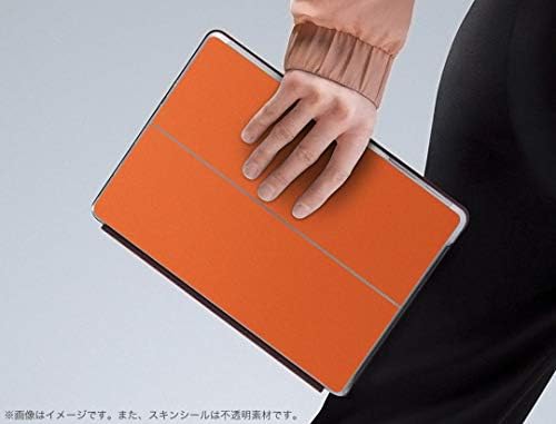 Декларална покривка на igsticker за Microsoft Surface Go/Go 2 Ултра тенки заштитнички налепници на телото 008973 Едноставна обична портокалова