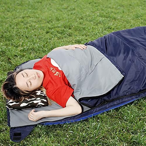 Редкамп ултра лесна вреќа за спиење за ранец, удобност за возрасни топло време, со вреќа за компресија