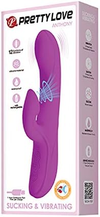 Убава Loveубов Ентони цицање и вибрирачки зајачки стил 12 функции - SILCONE - USB водоотпорен водоотпорен вибратор за жени