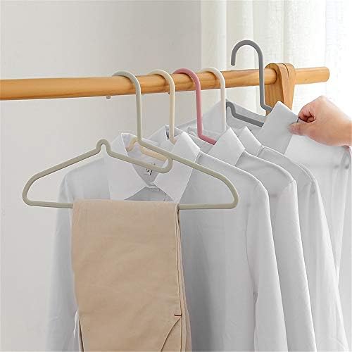 Закачалки 20 парчиња јапонска пластична јака закачалка што не се лизга, лесна облека за сушење што виси возрасни влажни и сува облека, закачалка