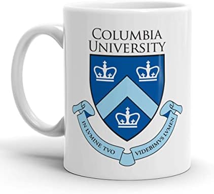 Кригла за кафе 11oz-15oz САД и Универзитет или лого на Едноставно за универзитетот Колумбија во градот Newујорк лого Ден ден на мајката