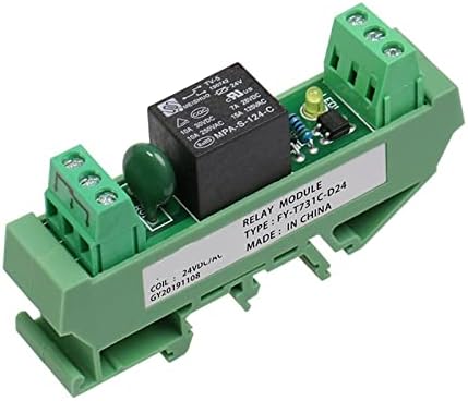 DayAQ Rail Mounded 1 модул за реле за канали DC 5V 24V 12V 48V 110VAC 230VAC GSM реле за контрола на тајмер 1PCS