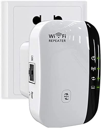 Стан 2 картички 300Mbps WiFi Extender Сигнал засилувач, безжичен повторувач на мрежата со двојни опсези, со порта за етернет, точка за пристап