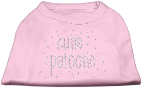 Mirage Pet Products Cutie Patootie Rhinestone кошула, xx-large, светло розова