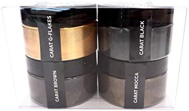 Пигменти за собирање карати во боја - Пигмент во прав за уметност во смола - 30 варијации во боја - ASTM -D4236 Сертифициран 4 x 50g