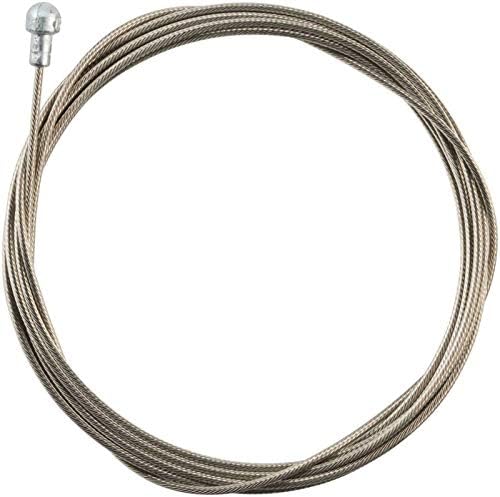 Jagwire - Pro Slick Polired Cable Cable со сопирачки од не'рѓосувачки челик | За патниот велосипед | SRAM и Shimano компатибилен |