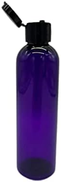 4 мл Виолетова Космо пластични шишиња -12 Пакувајте празно шише за полнење - БПА бесплатно - есенцијални масла - Ароматерапија