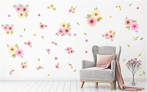 Папакит голема рака насликана пролетна цвеќиња wallидни декорации мурал девојче расадник дете дете тинејџерска соба дома декор | Модел