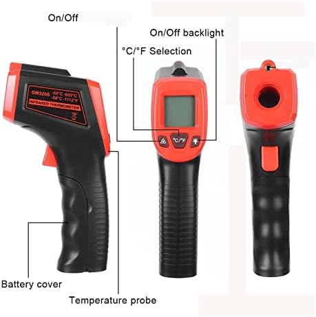 LFDECOR Не-контактниот термометар за дигитален термометар за термометар