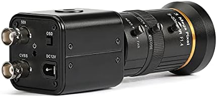 HD SDI камера, 2 MP 1080P HD Digital CCTV Security Camera, 1/2.8 Сензор за висока чувствителност CMO со 5-50mm рачен варифокален HD 3MP леќи,