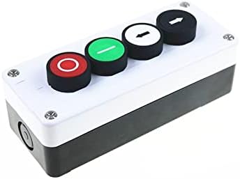 Копче за старт на Start Part, копче со стрела, 4 дупки за водоотпорно поле и поле за контрола на кутијата за прекинувач.