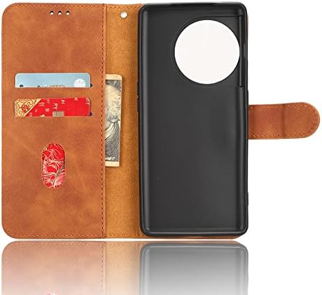 Заштитна кутија за паричник на футрола Компатибилен со OnePlus 11R 5G/ACE 2 5G кутија, телефонски флип кутија PU кожен телефон Флип куќиште