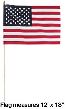 Креативно Конвертирачко Платно Американско Знаме, 12 на 18 Инчи