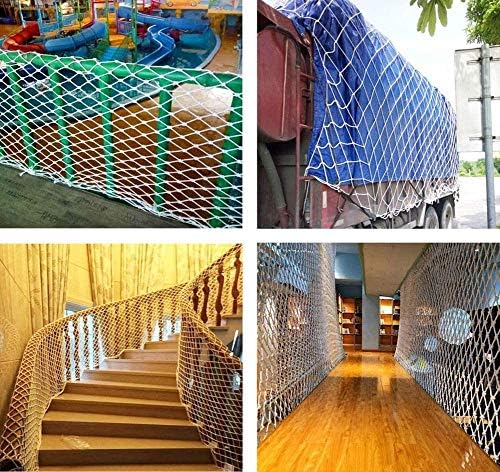 Yx Декоративна мрежа Безбедност за безбедност - Заштита на балконот за заштита на скалила Нето Најлон за заштита на деца Нето повеќебојно