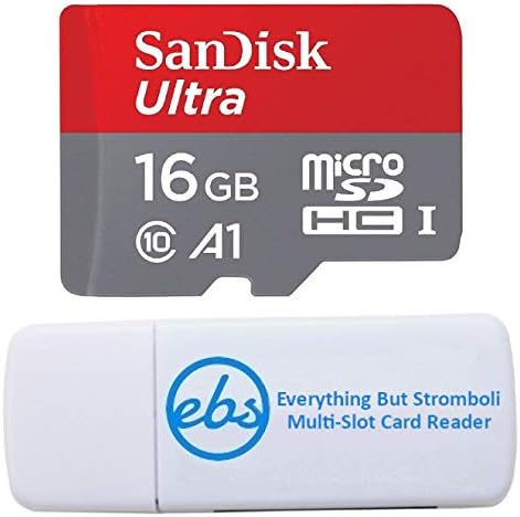 Sandisk Ultra 16gb Микро SD Мемориска Картичка Работи Со Wyze Cam Отворено, Wyze cam v3 Паметна Камера Класа 10 U1 UHS - Јас Пакет Со