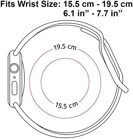ИКИКИ-ТЕХНОЛОГИЈА Компатибилен со Apple Watch Band 42mm 44mm 45mm 49mm Замена Силиконска Мека Спортска Нараквица За Iwatch Серија 8 7 6 5 4 3 2
