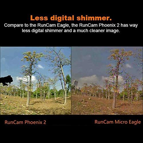 Runcam Phoenix 2 Micro FPV камера 1000TVL FOV 155 ° Супер глобален WDR Day & Night Freestyle Cam со 2,1 mm леќи 4: 3/16: 9