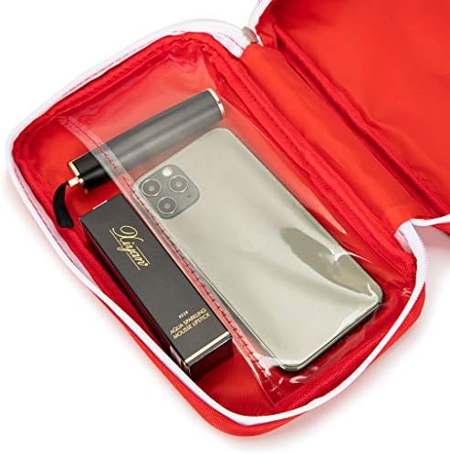 Jipemtra црвена торба за прва помош празна торбичка за спасување за патувања прва лекови за складирање и вонредна состојба за итни случаи за автомобили, кујна спорт сп?