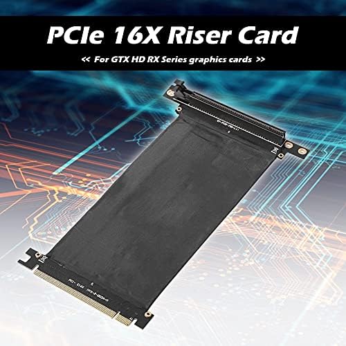 Конектори PCI Express 16x Флексибилна кабелска картичка со голема брзина Адаптер за портрет на порта 1 слот PCIE X16 Riser for Muner Muner