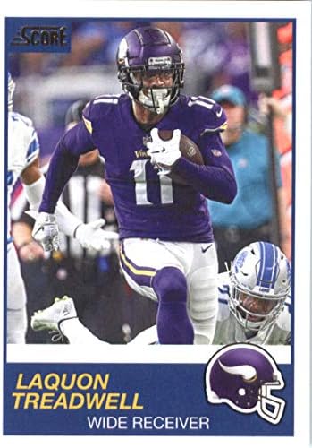 2019 Резултат Фудбал 241 Laquon Treadwell Minnesota Vikings Официјална трговска картичка во НФЛ направена од Панини