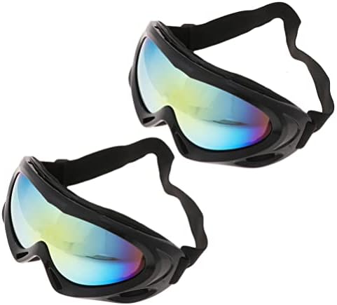 ИНОМП 2 парчиња Спортски Очила На Отворено Преносни Очила За Скијање Очила За Планинарење