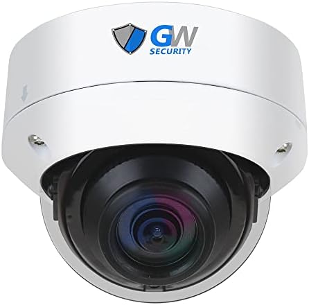 GW Security 4K 8MP на отворено / затворен POE IP микрофон купола безбедносна камера