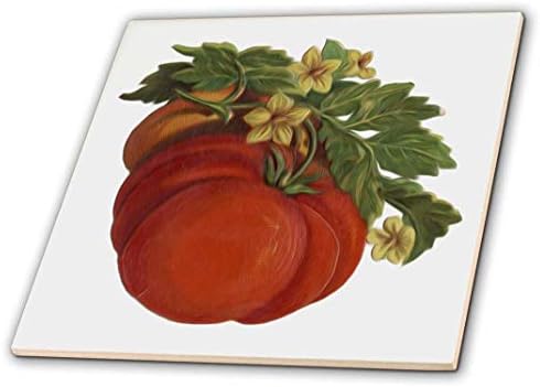 3dRose ct_104682_1 Гроздобер Викторија Дигитални Масло Сликарство Овошје Домати-Керамичка Плочка, 4