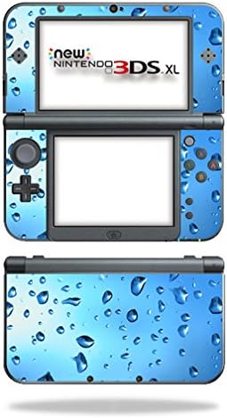 MOINYSKINS кожата компатибилна со новите Nintendo 3DS XL покритие налепници на налепници кожи со вода капки