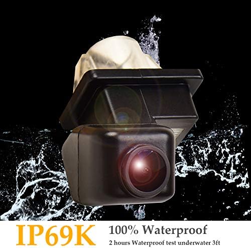 Замена на резервната камера за резервна копија на резервната камера за замена на табличката за замена на камерата ноќна визија IP69K водоотпорен