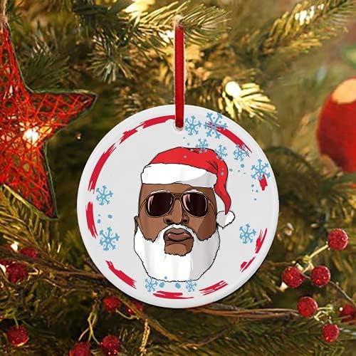 Црн хип хоп верува дека Дедо Мраз Афроамериканец Дедо Мраз работи украси