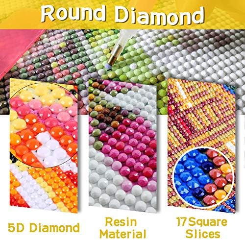 Skryuie DIY 5D дијамантски сликарство според броеви комплети роза, дијамантска уметност во тенџере кристал везови вкрстено бод уметнички