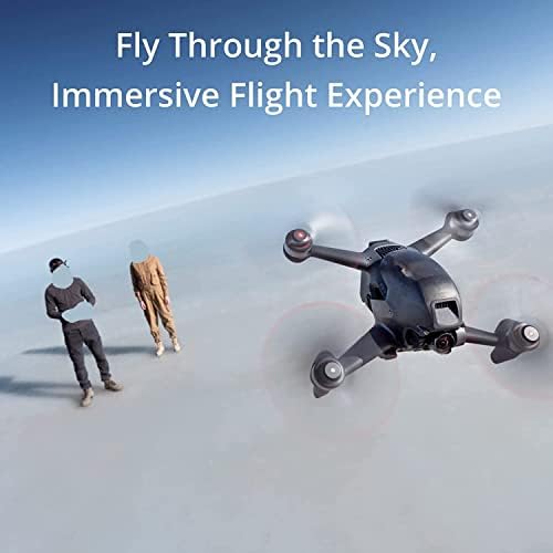 DJI FPV комбо пакет-Преглед на прво лице со дрон UAV Quadcopter пакет со камера со џојстик движење 4K, режим на летање S, супер