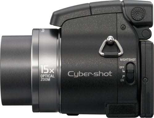 Sony CyberShot DSC-H9 8MP дигитална камера со зумирање на стабилизација на оптичка слика од 15x