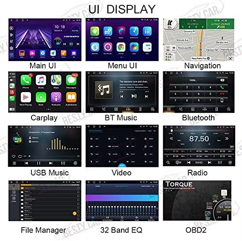Bestycar 10.1 Android Автомобил Стерео Радио За Honda Fit 2007-2013 Окта Јадро Андроид 10.0 HD Touchscreen Headunit Поддржува GPS Навигација Carplay