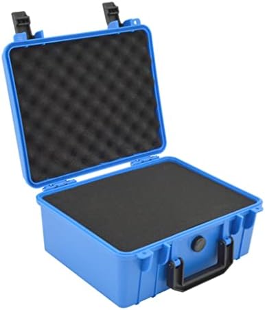 BKDFD Алатка за безбедносни инструменти кутија ABS пластична алатка за складирање Алатка за алатки за отворено куфер со пена внатре