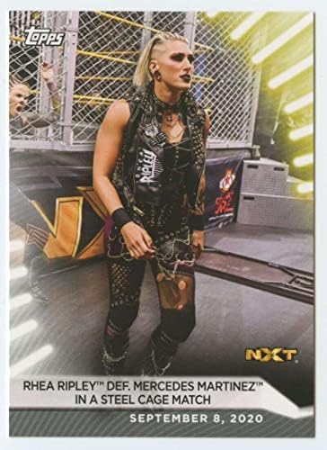 2021 Топпс WWEенски дивизија 72 Реа Рипли борење картичка за тргување