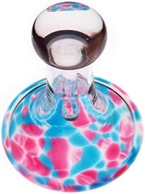 Рачно изработено стаклено шише со парфеми направено во САД од уметникот illил Дејвис од Хенриета стакло