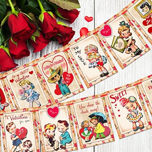Декорации за Денот на вinesубените гроздобер валентински банер срце, loveубов виси венец за среќна декор за свадбени венчавки на Денот