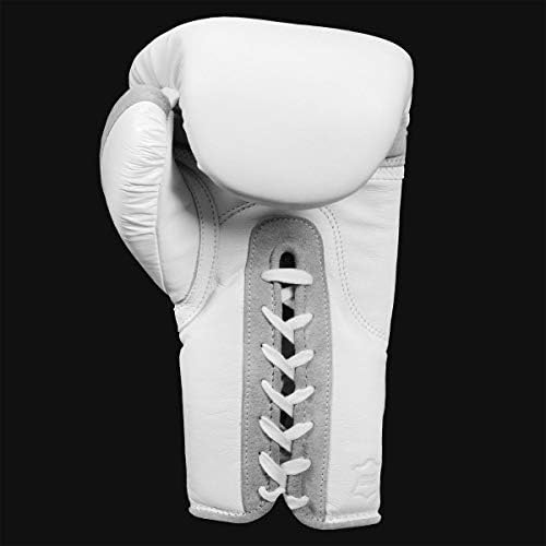 Наслов боксерски бели чипка спаринг ракавици 2.0, бели, 16 мл