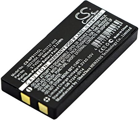 ASDQW 600mAh/3.7 V Замена На Батеријата ЗА NEC 0231004, 0231005, NG-070737-002 Dterm, PS111, PS3D, PSIII