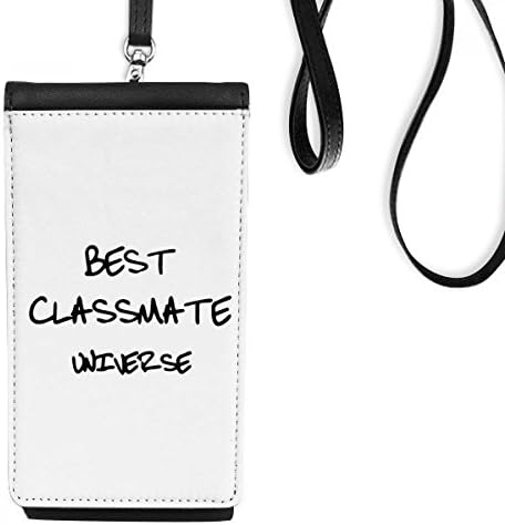 Најдобар соученик Универзум Сезона за дипломирање Телефонска чанта што виси мобилна торбичка со црн џеб