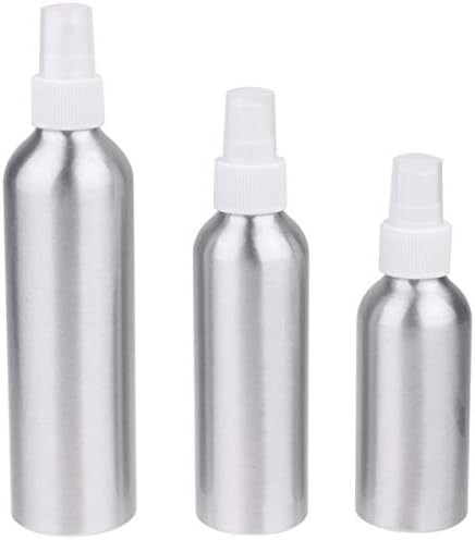 Alremo Xinghuang - 3 парчиња шишиња со спреј за магла метални празни контејнери за полнење со шише со шише за распрскувачи за течности