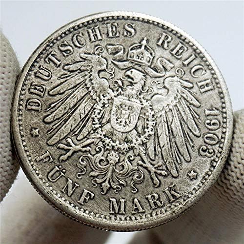 Либерти Сити Хамбург, германска империја, 1903 Копирање на занаетчиски копии за занаетчиски и значајни комеморативни монети