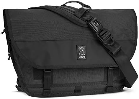 Chrome Industries Buran III Messenger торба - 17 торба за прашка со лаптоп, тока на безбедносниот ремен, отпорна на вода, 24 литар